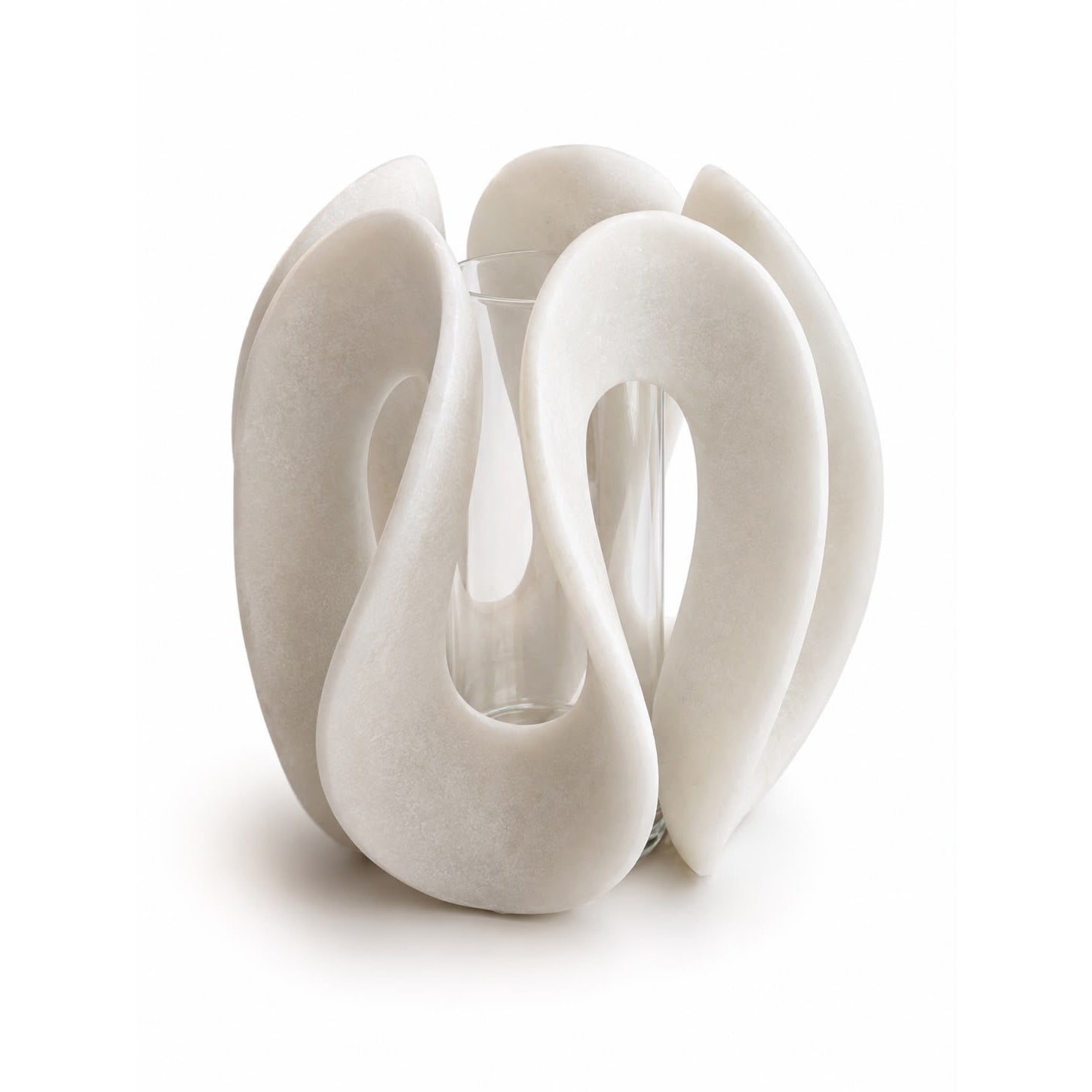 Sculptural Resin Candle Holder
