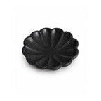 Small Black Flower Plate