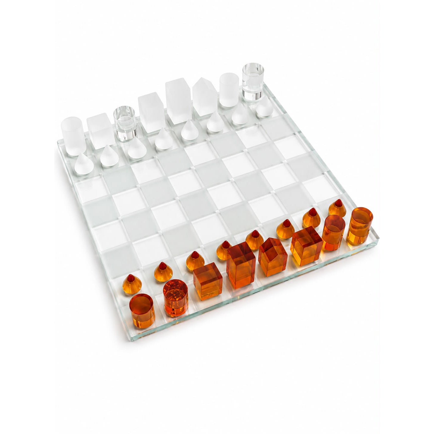 Glass Chess Set