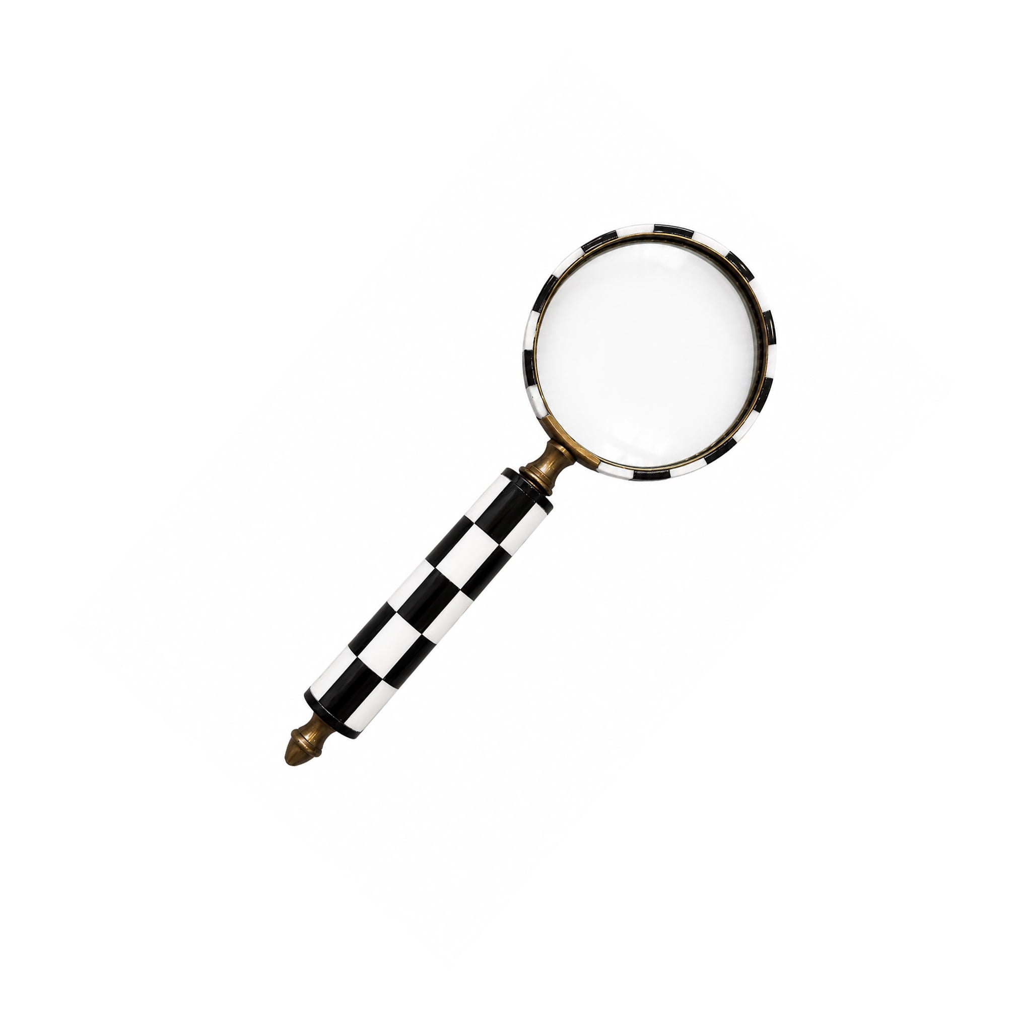 Chequered Artisan Desk Magnifier