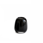 Black Glass Vase (Medium)