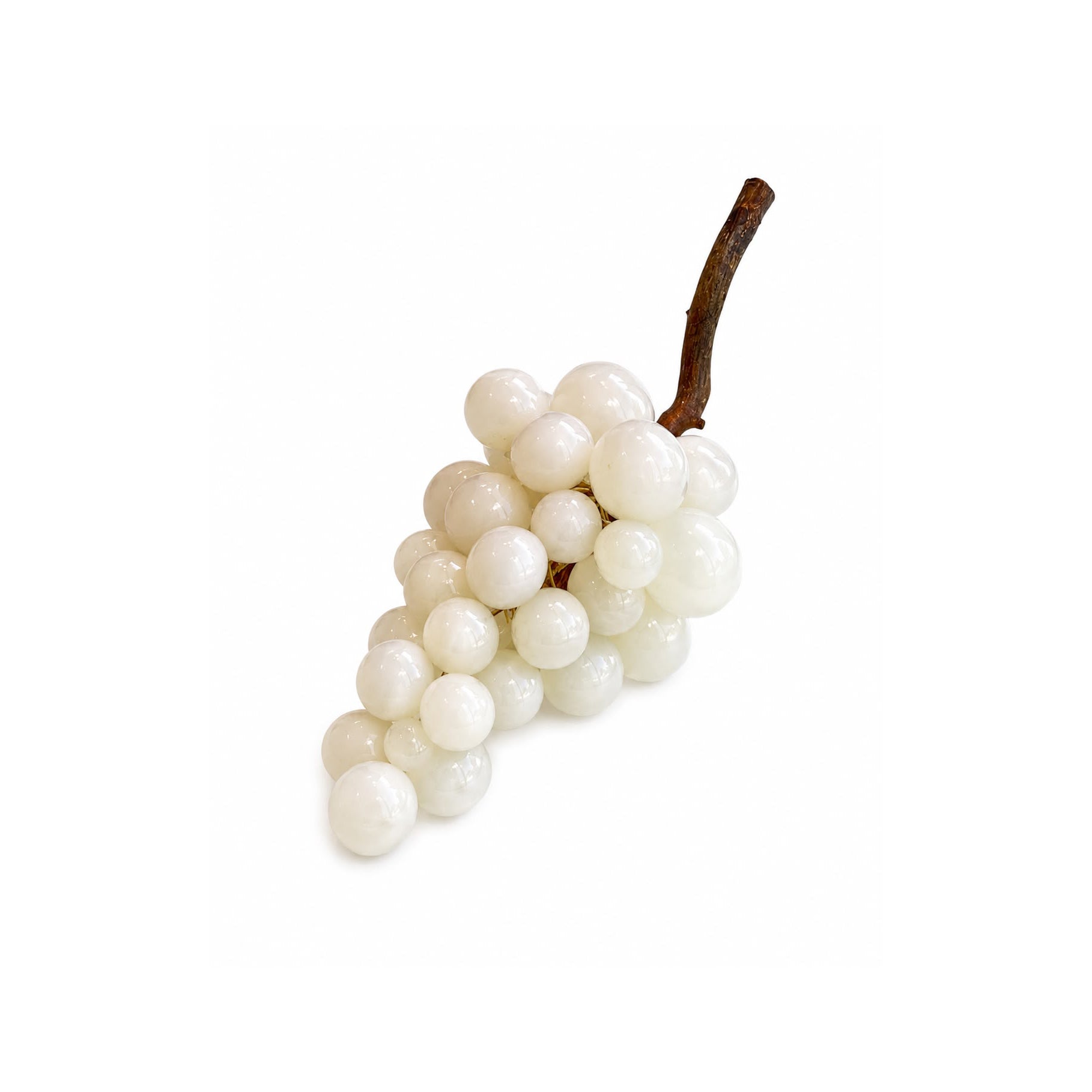 White Jade Grape Cluster Decor (Large)