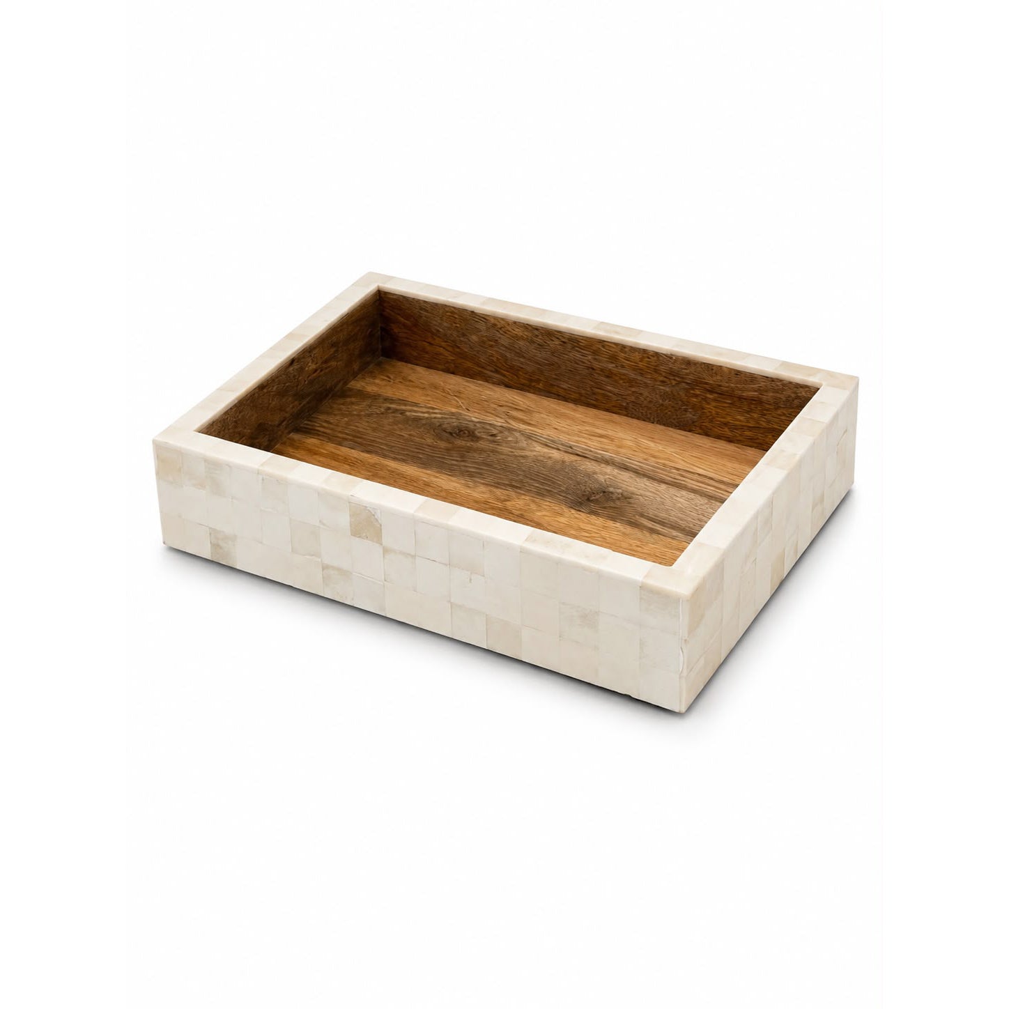 Cream Mosaic Inlay Tray