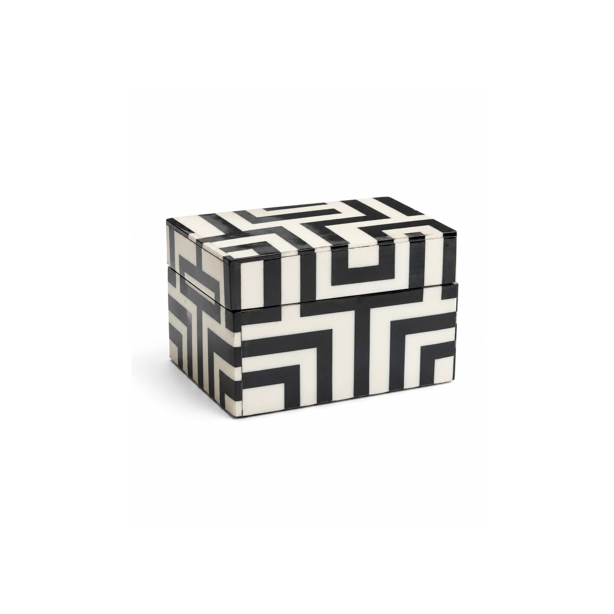 Square Monochrome Geometric Box