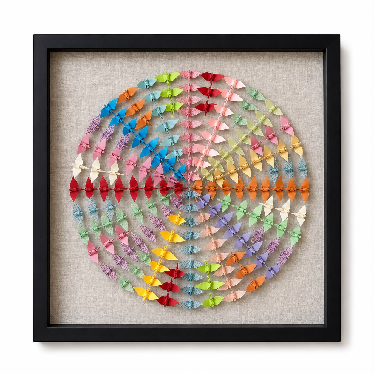 Origami Framed Art