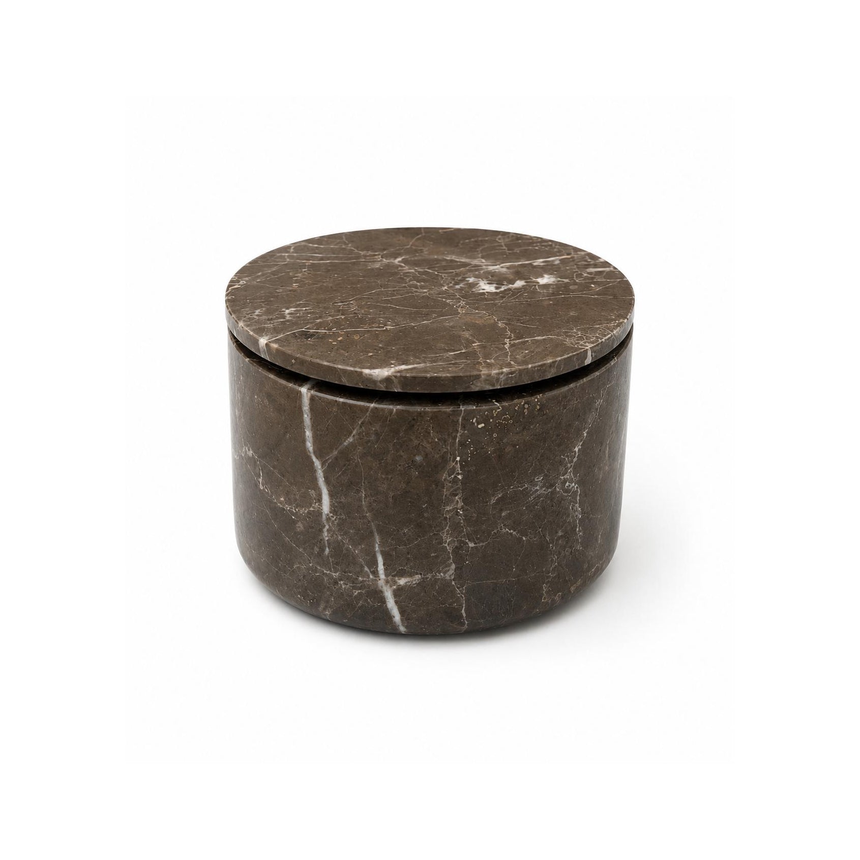 Brown Marble Jar