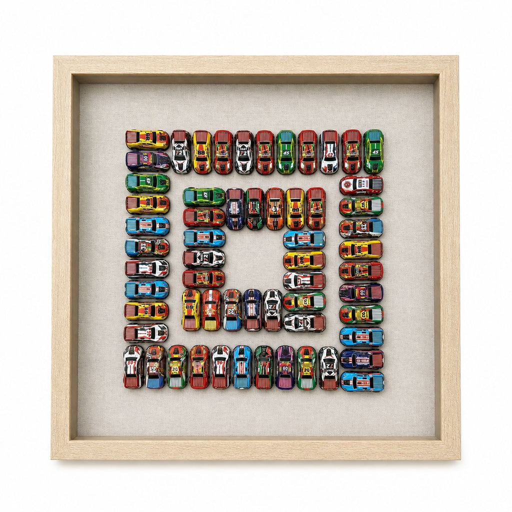 Cars Square Framed Art