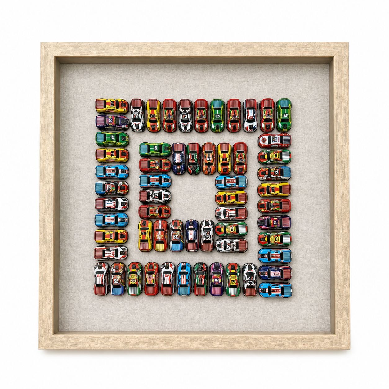 Cars Square Framed Art