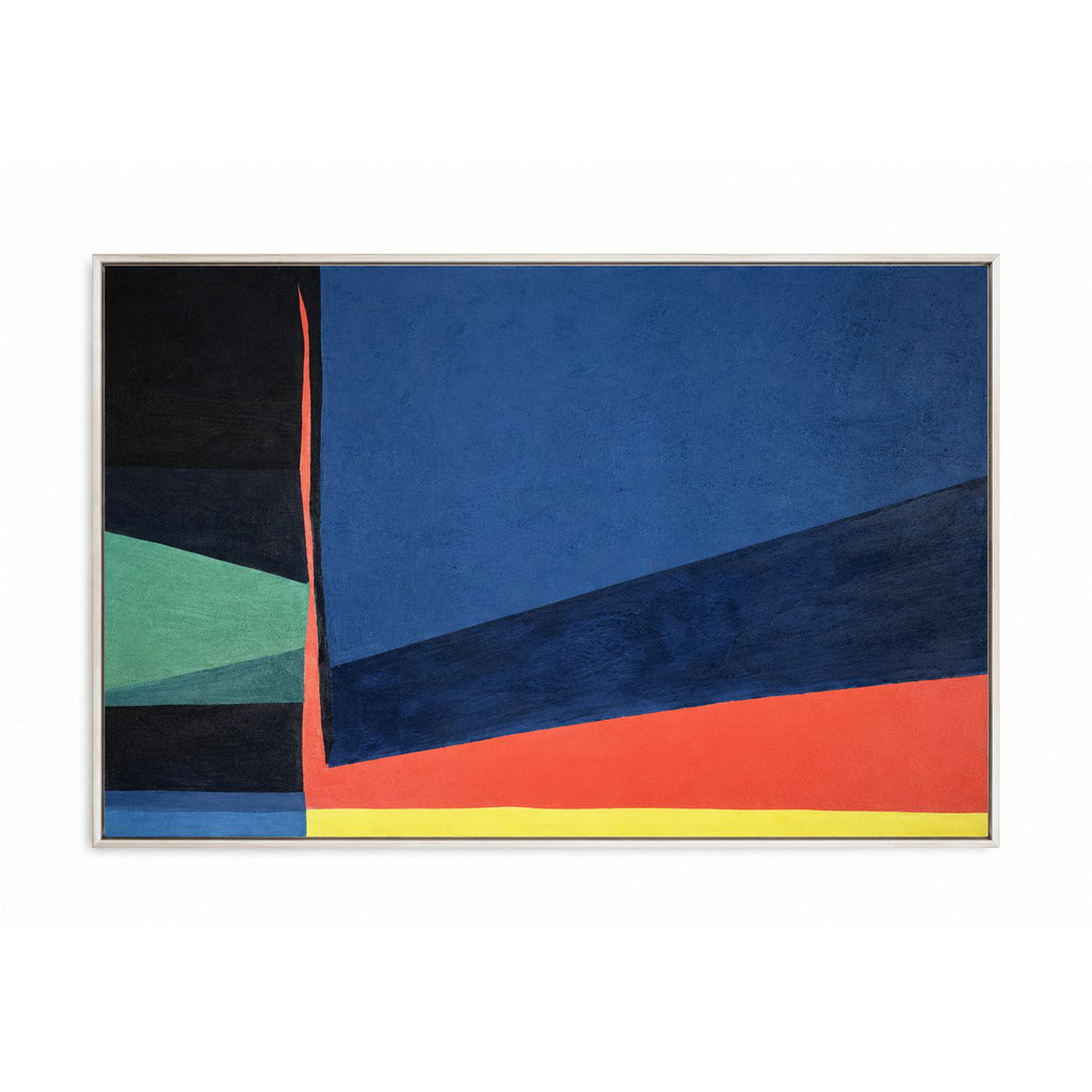 Color Divide Mixed Media Painting