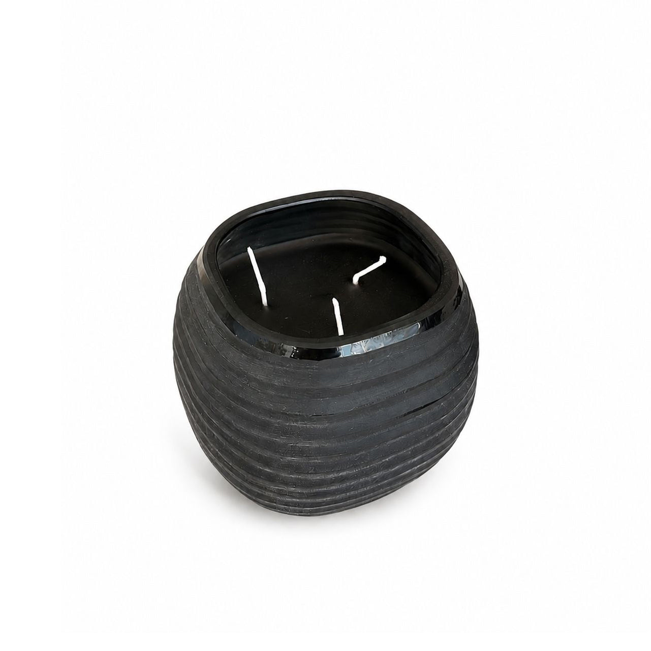 Black Glass Candle (Small)