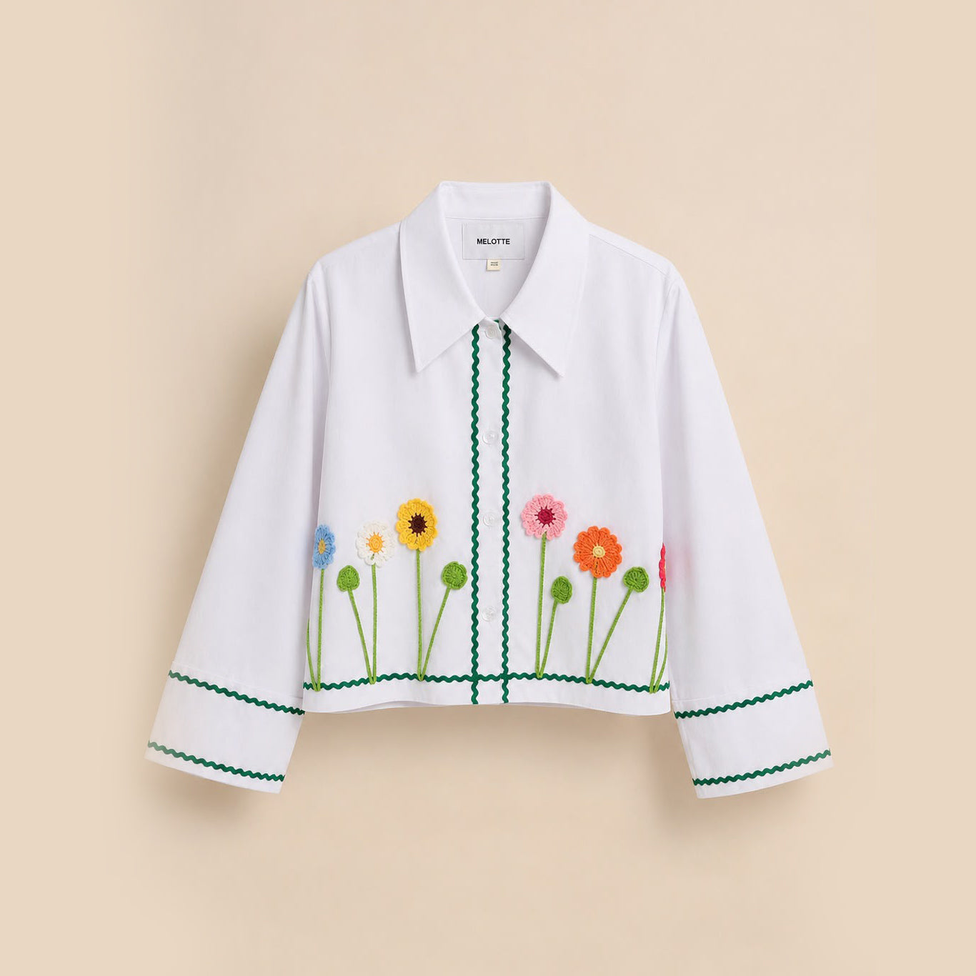 Little Garden Long Sleeve Shirt