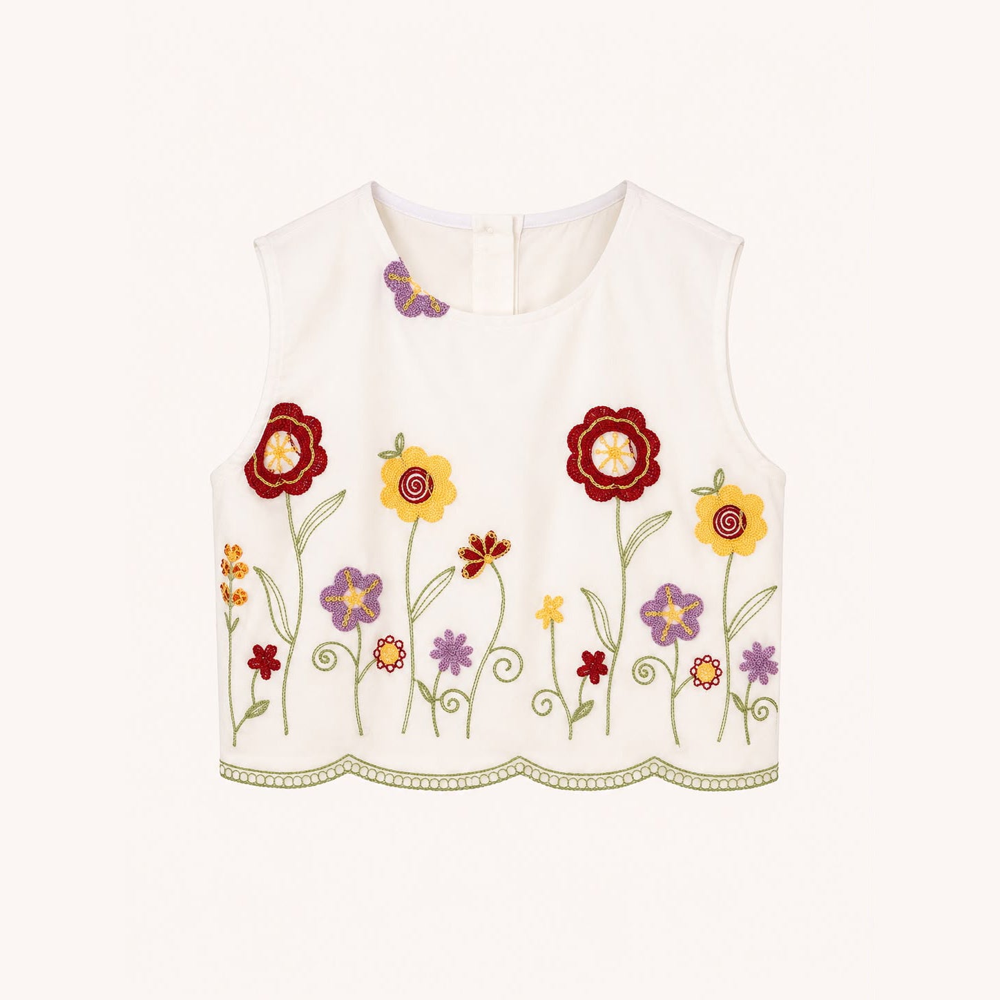 Flower Party Top
