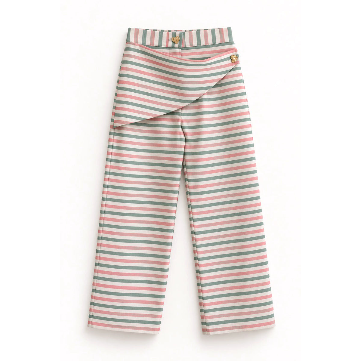 Mariner Pants (Pink & Green)
