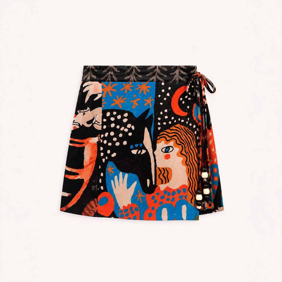Folk Tale Mini Skirt