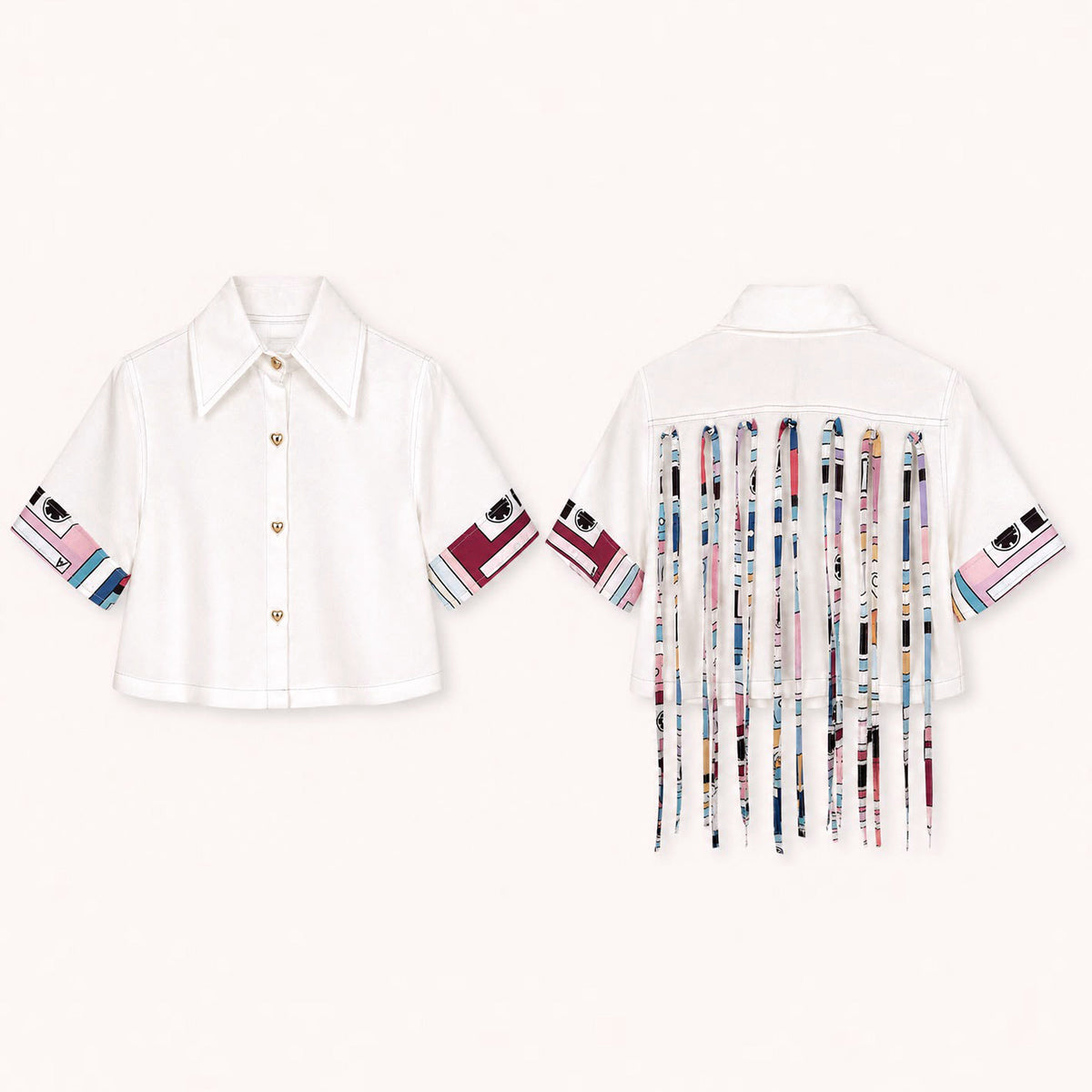 Half Sleeves Musical Shirt