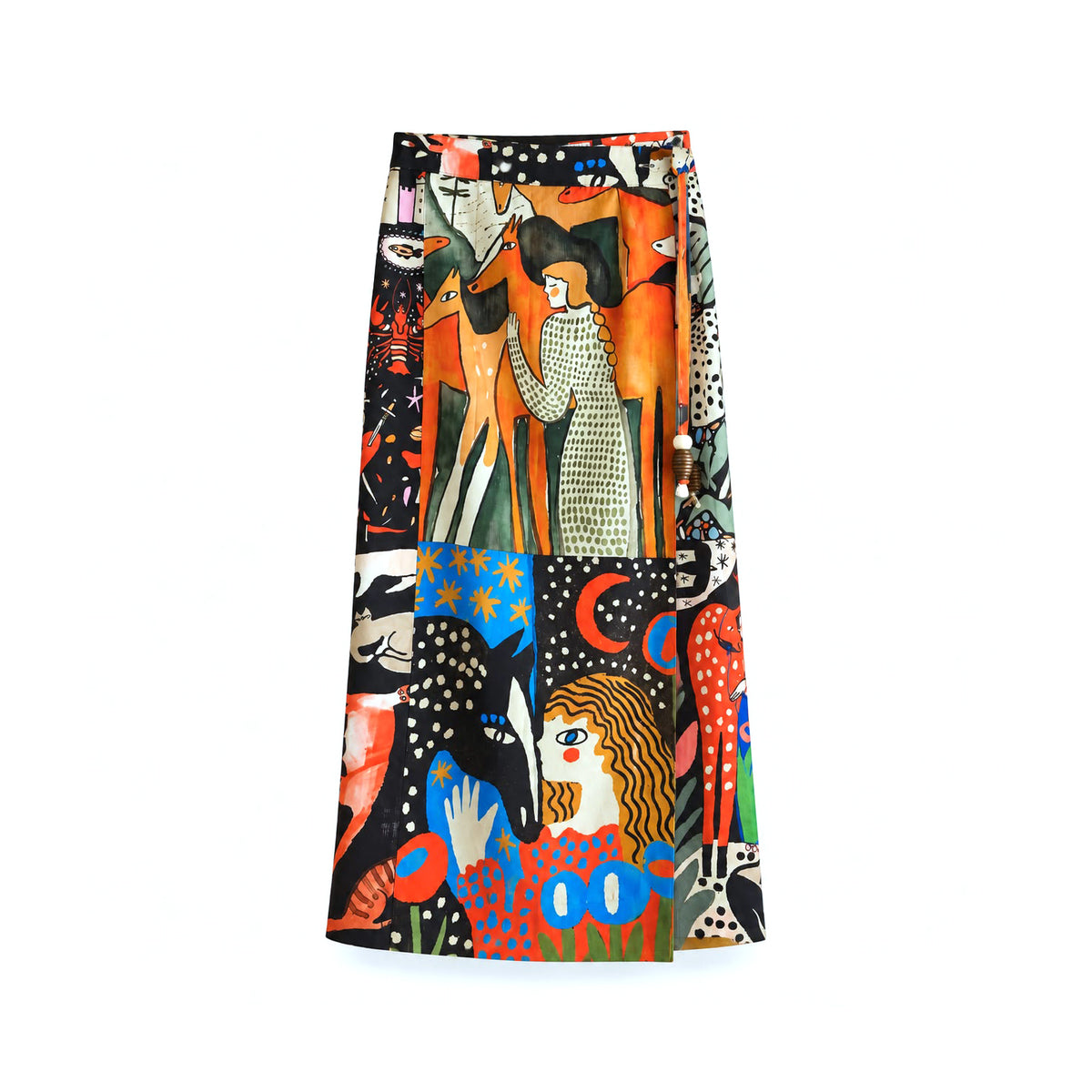 Maxi Folk Long Skirt