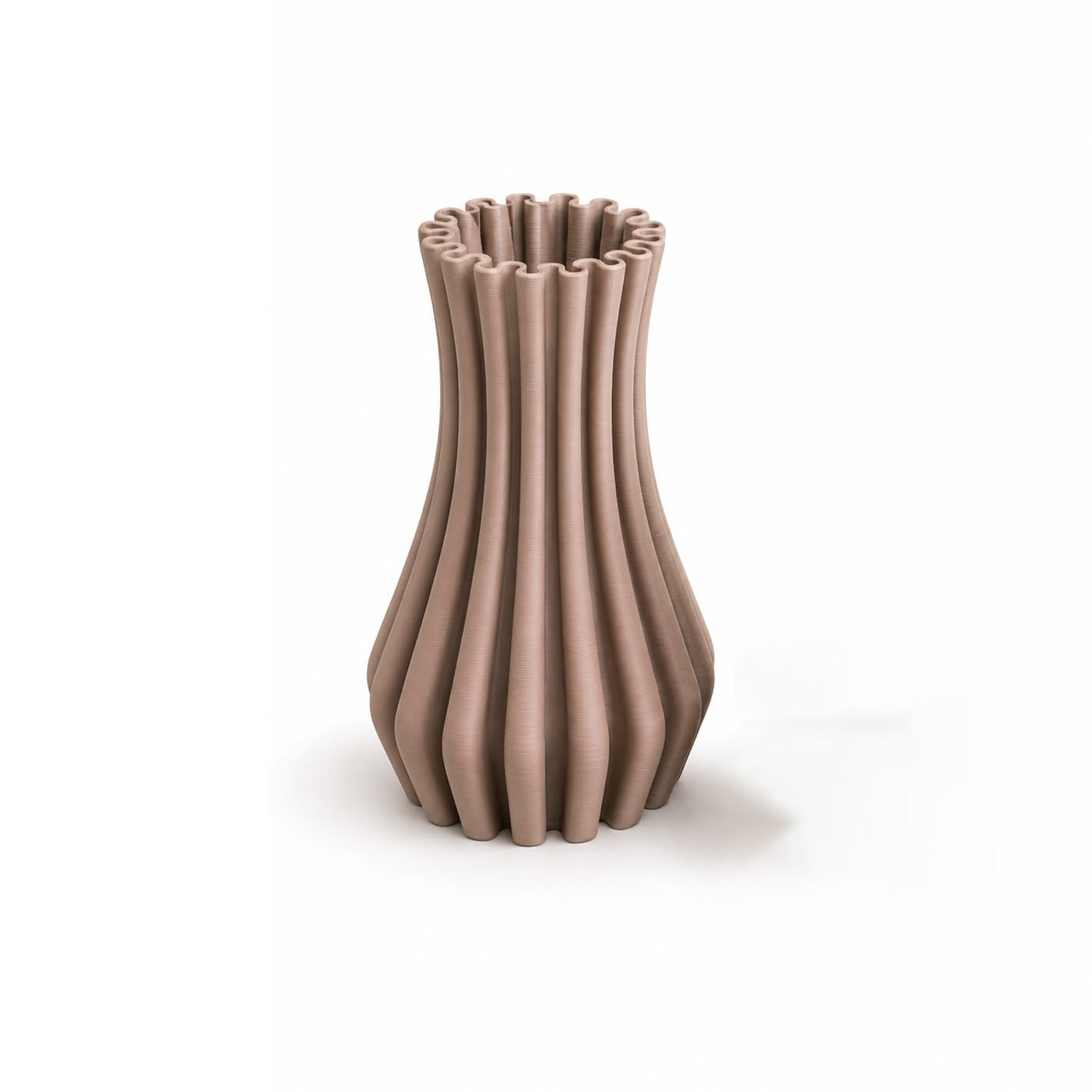 Peachy Vertical Vase