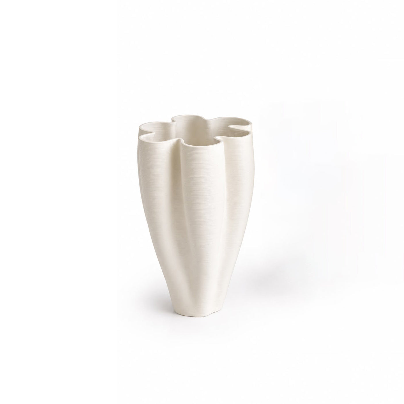 White Flower Vase