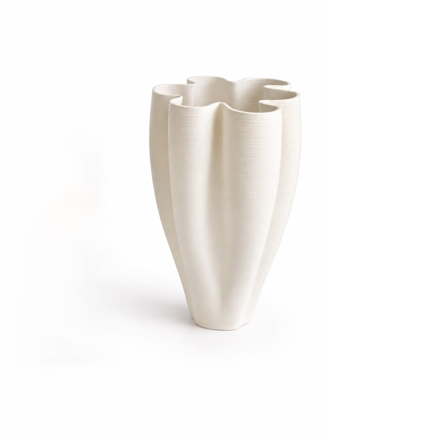 White Flower Vase