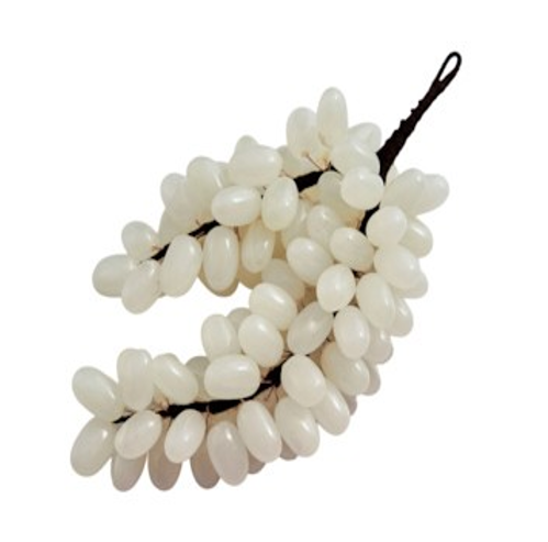 White Jade Grape Cluster Decor (Large)